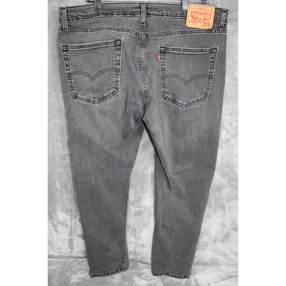 Levi's 514 Straight Leg  Black Vintage Men's Size 36/30 - Picture 2 of 8